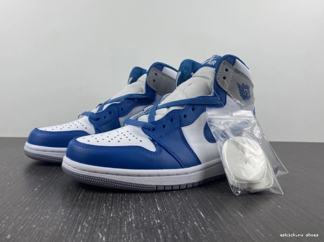 Cheap OG True DZ5485-410 Blue Jordan 1 High Air 0729